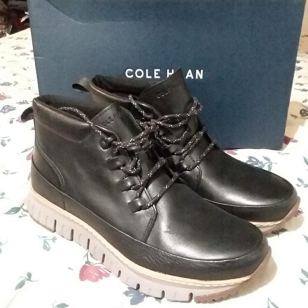 Cole Haan New Zerogrand Leather Boots size: 9
